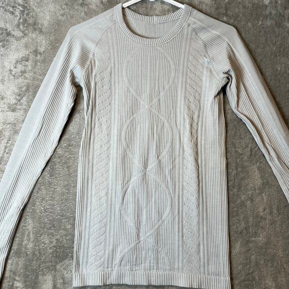 Lululemon Restless Pullover Size 4 Gray - Picture 2 of 6
